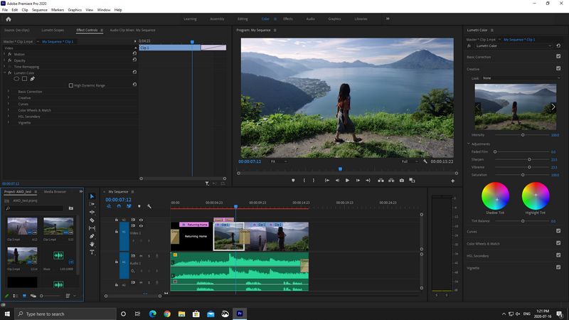 Adobe Premiere editor videos profesional
